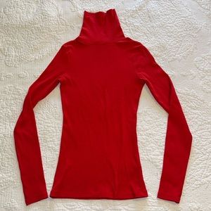 Red Turtleneck